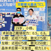 高度近视+高散光摘镜难？T-ICL 晶体植入助力19岁小伙解锁清晰视界